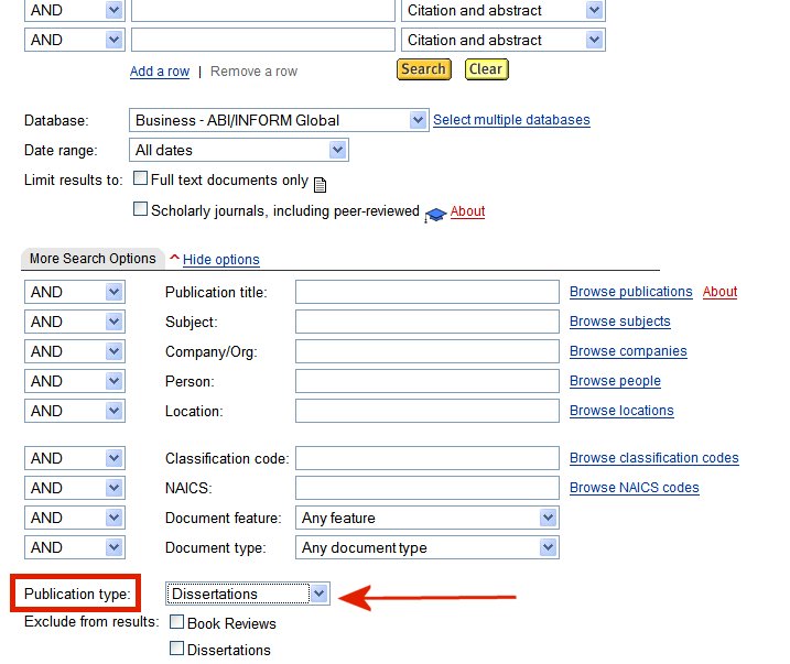 Databases - Dissertations and Theses: Full Text